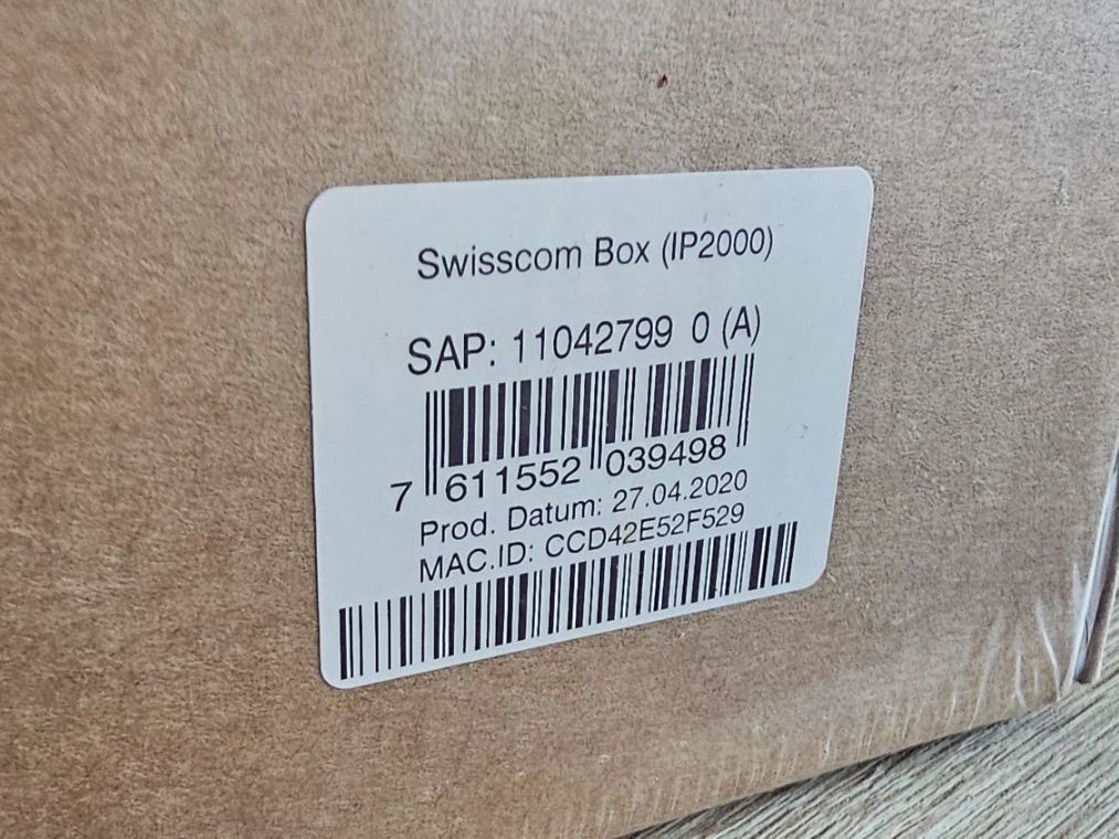 Swisscom Multimediaplayer & Streamer: Swisscom box (ip2000) – Gebraucht aus Bure von mb6_fvm2 2