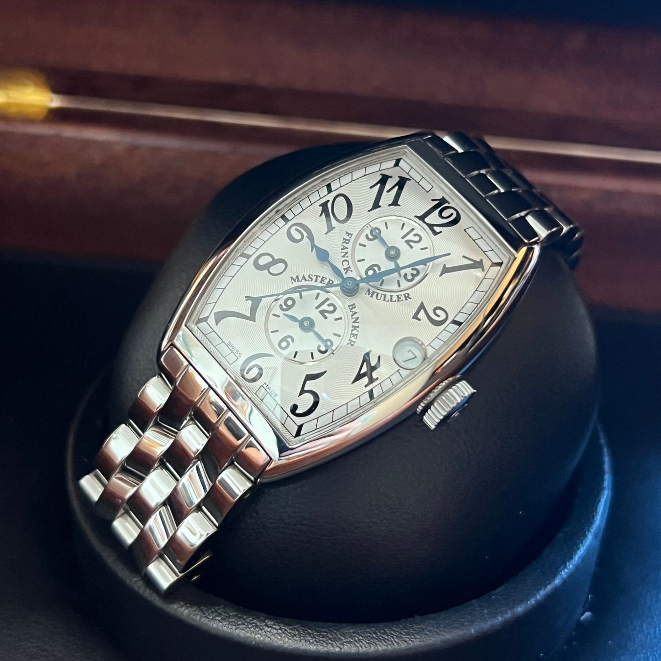 Franck Muller Orologi: FLASH SALE Franck Muller Master Banker Full Set 5850MB – Usato da Carouge GE venduto da Watchaser 7