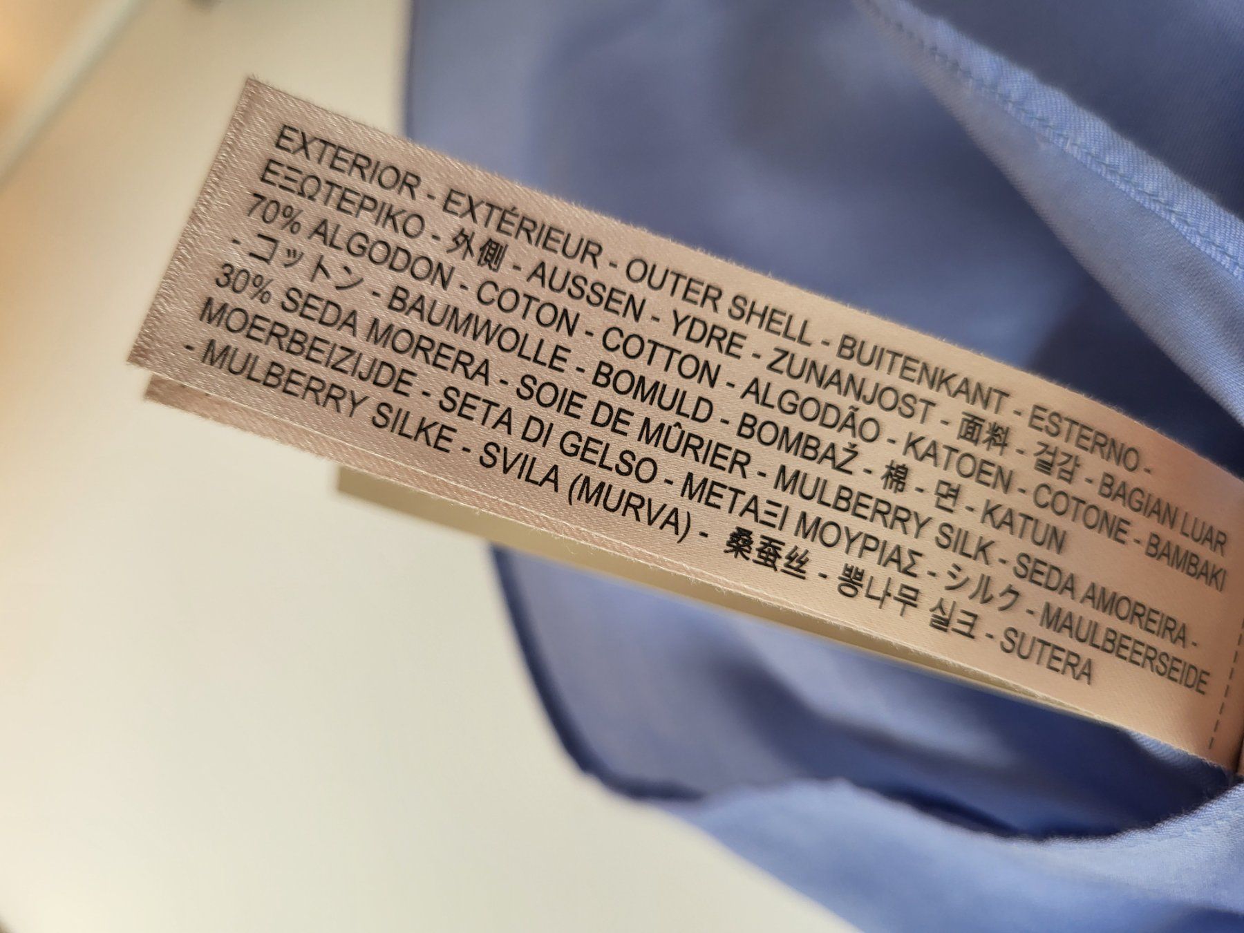 Massimo Dutti Chemisiers: Massimo Dutti Bluse Damen, Gr. S - blau, Baumwolle/Seide – D'occasion à Baar par clar6 8
