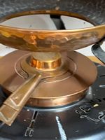 Fondue Rechaud Antik Kupfer             l