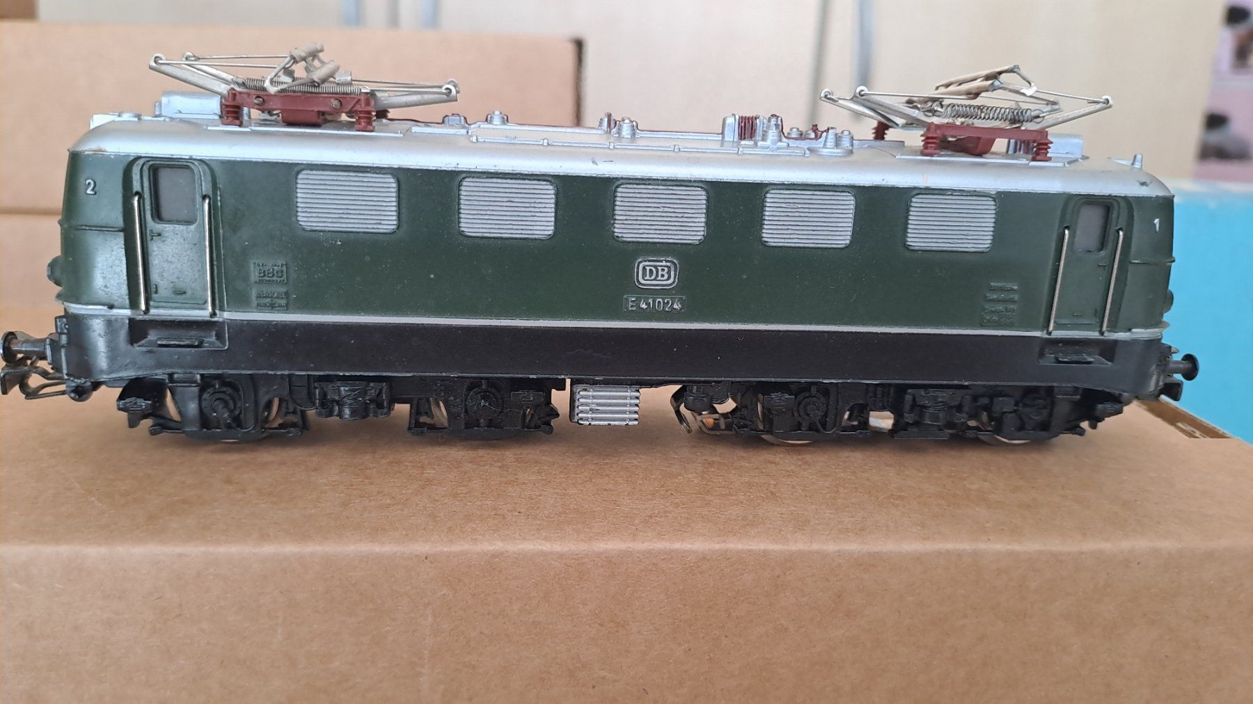 Märklin Modellini di ferrovie: Märklin E Lok E41024 H0 WS/40 – Usato da Winterthur venduto da Riebeli333 1