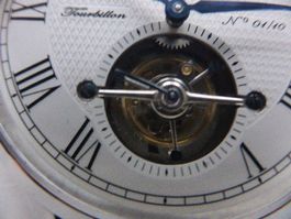 TOURBILLON  Herr Uhr Handaufzug"Guilloche"