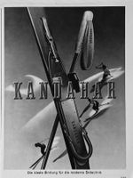 Vintage Reklame, Kandahar, Ski, Wintersport, Sainte-Croix