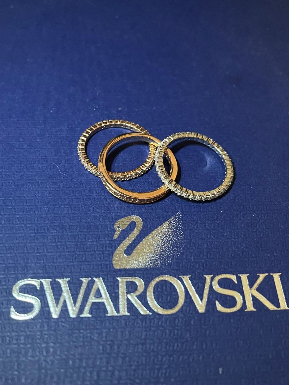 Swarovski Anelli: Swarovski  drei stück Ringe Gr 55 – Usato da Kirchleerau venduto da Dalmi220 1