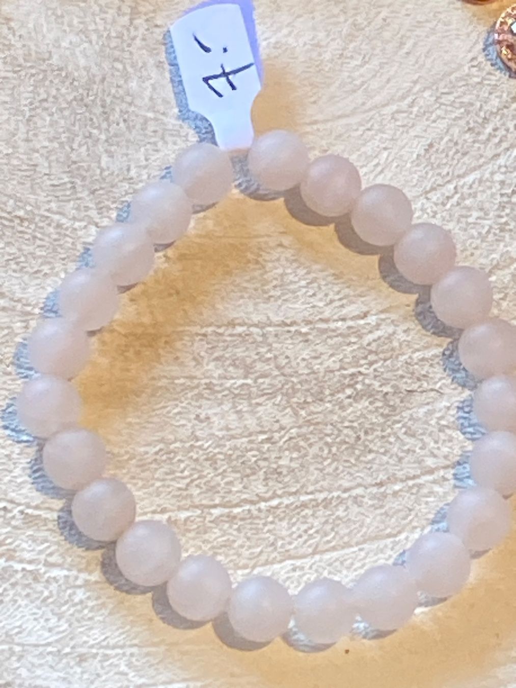 Bracciali & Braccialetti: EDELSTEINARMBAND ROSENQUARZ – Nuovo e nell'imballaggio originale da Meienried venduto da ManuelaBoutique 1