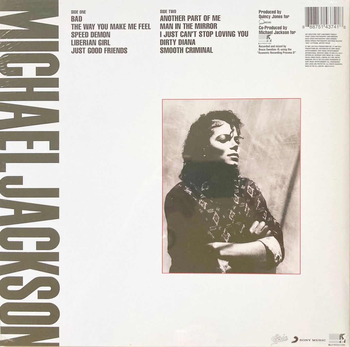 Dischi in vinile: MICHAEL JACKSON - BAD – Nuovo e nell'imballaggio originale da Bottens venduto da hotter-than-hell 1