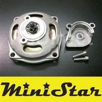 ALU KUPPLUNGSGLOCKE 7 Zähne Minibike