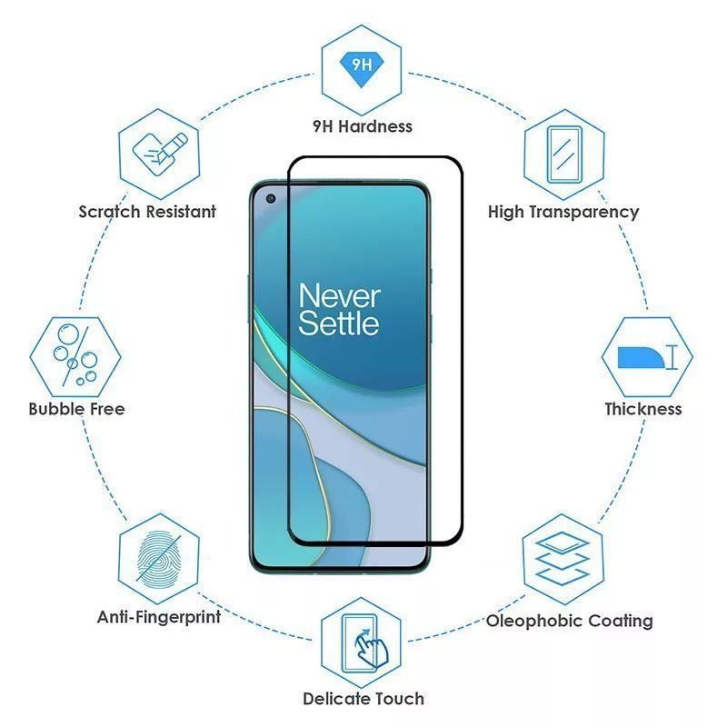 Cover & Protezioni schermo: 3D Panzerglas Folie OnePlus 8T + Kamera – Nuovo e nell'imballaggio originale da Zürich venduto da Store-247 5