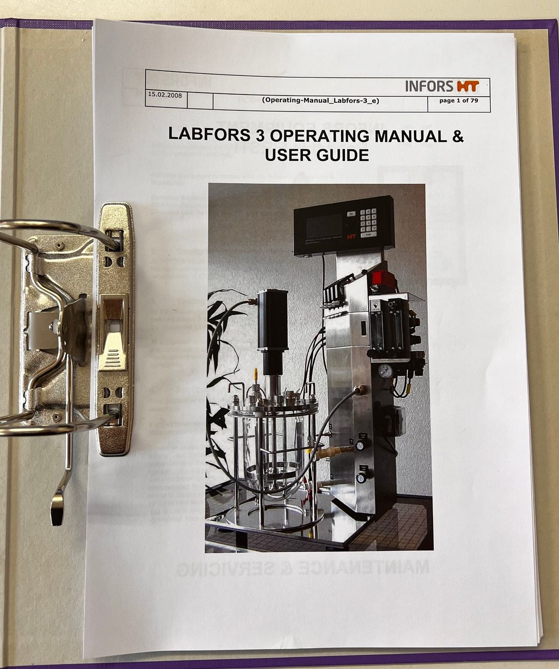 Tutte le macchine: Infors HT Labfors Bioreactor System 2.5L Vessel – Usato da Niederdorf venduto da LeptonAG_Labor 9