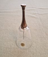 Vintage Bleikristall 24 PbO Tischglocke, Silver Plated Griff