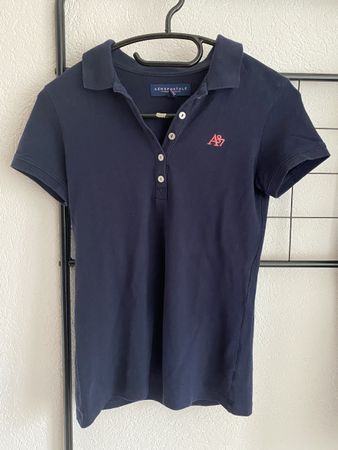 Polo bleu marine foncé Aéropostale