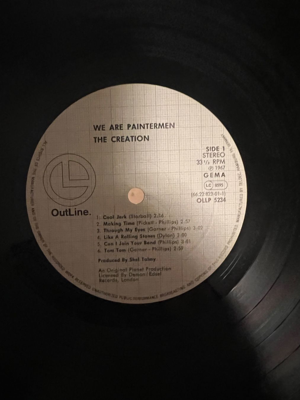 Dischi in vinile: The Creation LP - We Are Paintermen – Usato da Gutenswil venduto da Hamzian 3