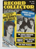 Record Collector November 1984 No 63 Bowie Duran Traffic