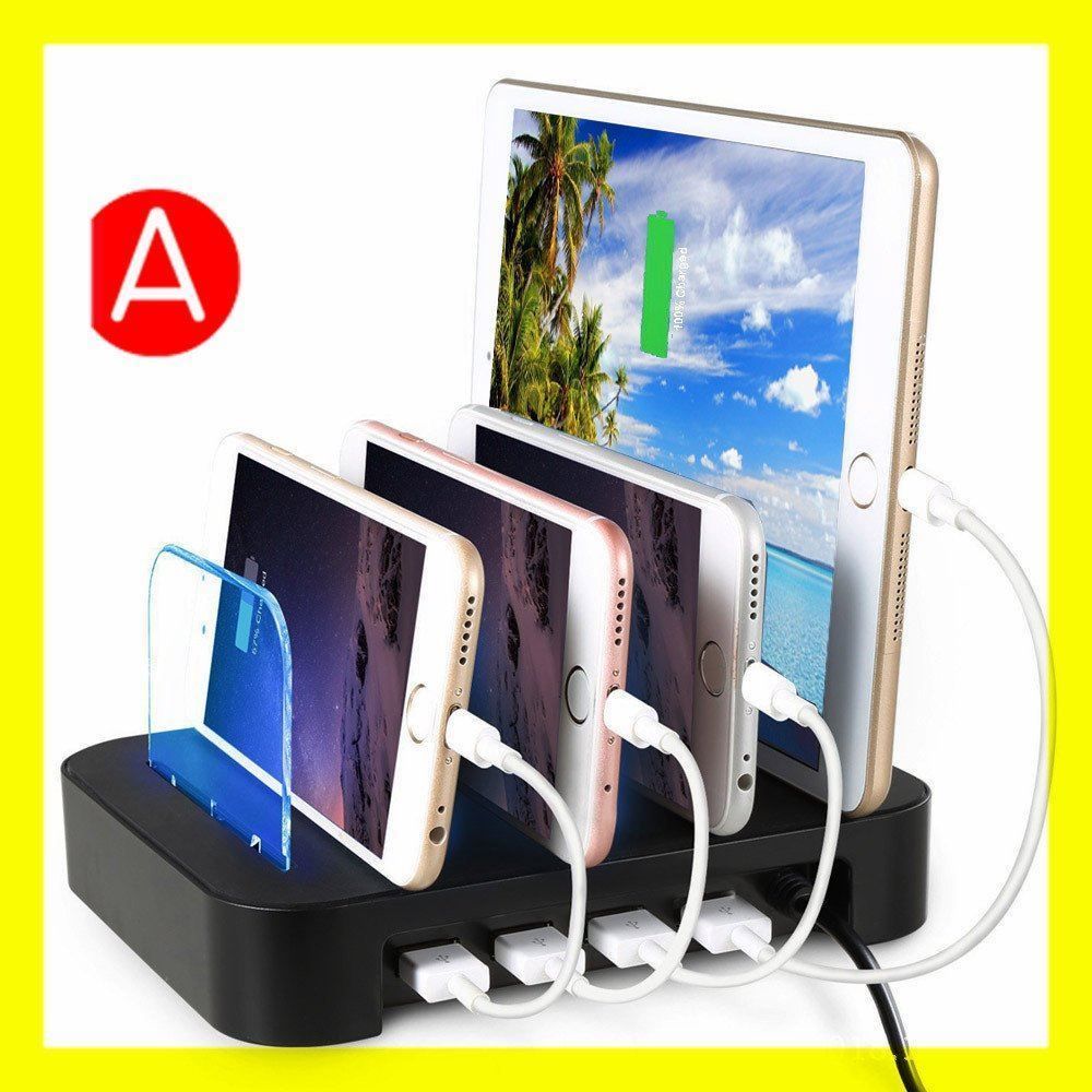 Docking station: Station de Charge rapide Universelle 4 Ports – Nuovo e nell'imballaggio originale da Morges venduto da DigiAC