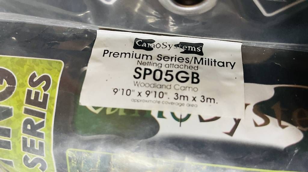 Sonstiges zu Militär: Neu, Militär Tarnnetz 3x3M – Neu und originalverpackt aus Schönenbuch von hug_f2ny 3