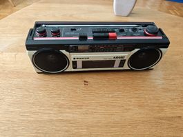 Sanyo Stereo Radio Cassette Recorder M-S350LE used. 
