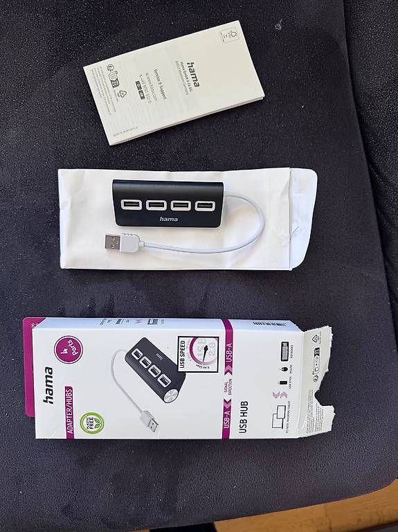 Hubs & Switches: USB Hub 4 fach – Neu und originalverpackt aus Zumikon von Schlufi123