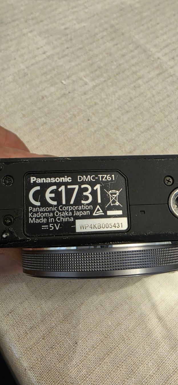 Panasonic Fotocamera: Panasonic DMC tz61  – Usato da Lyss venduto da ram76 3