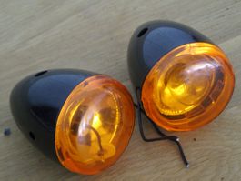 Zwei Frontblinker für Harley Davidson Softail ab Bauj. 2010