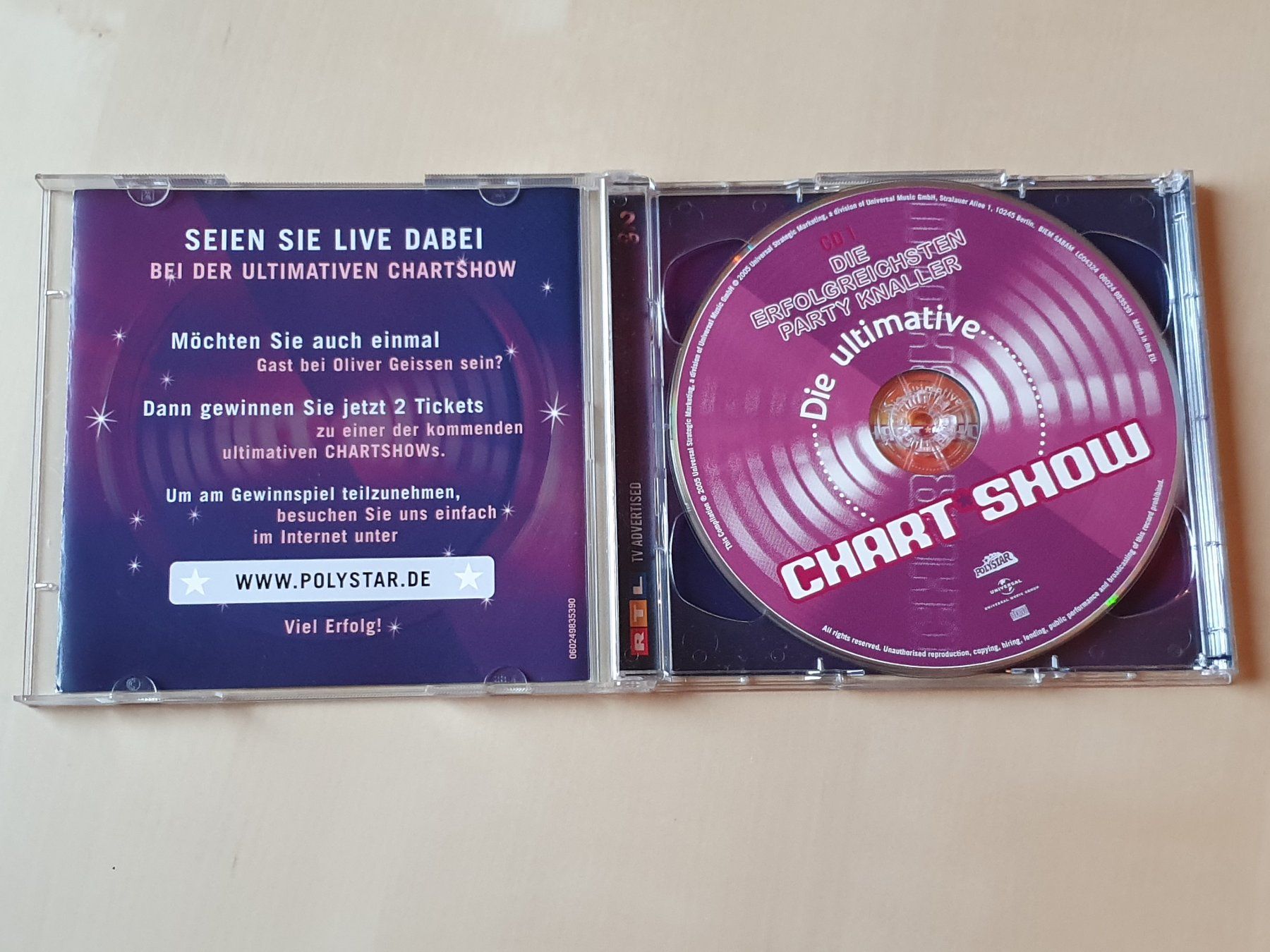 CDs: Die ultimative Chart Show erfolgreichsten Party Knaller – Gebraucht aus Stansstad von collectorsshop 2