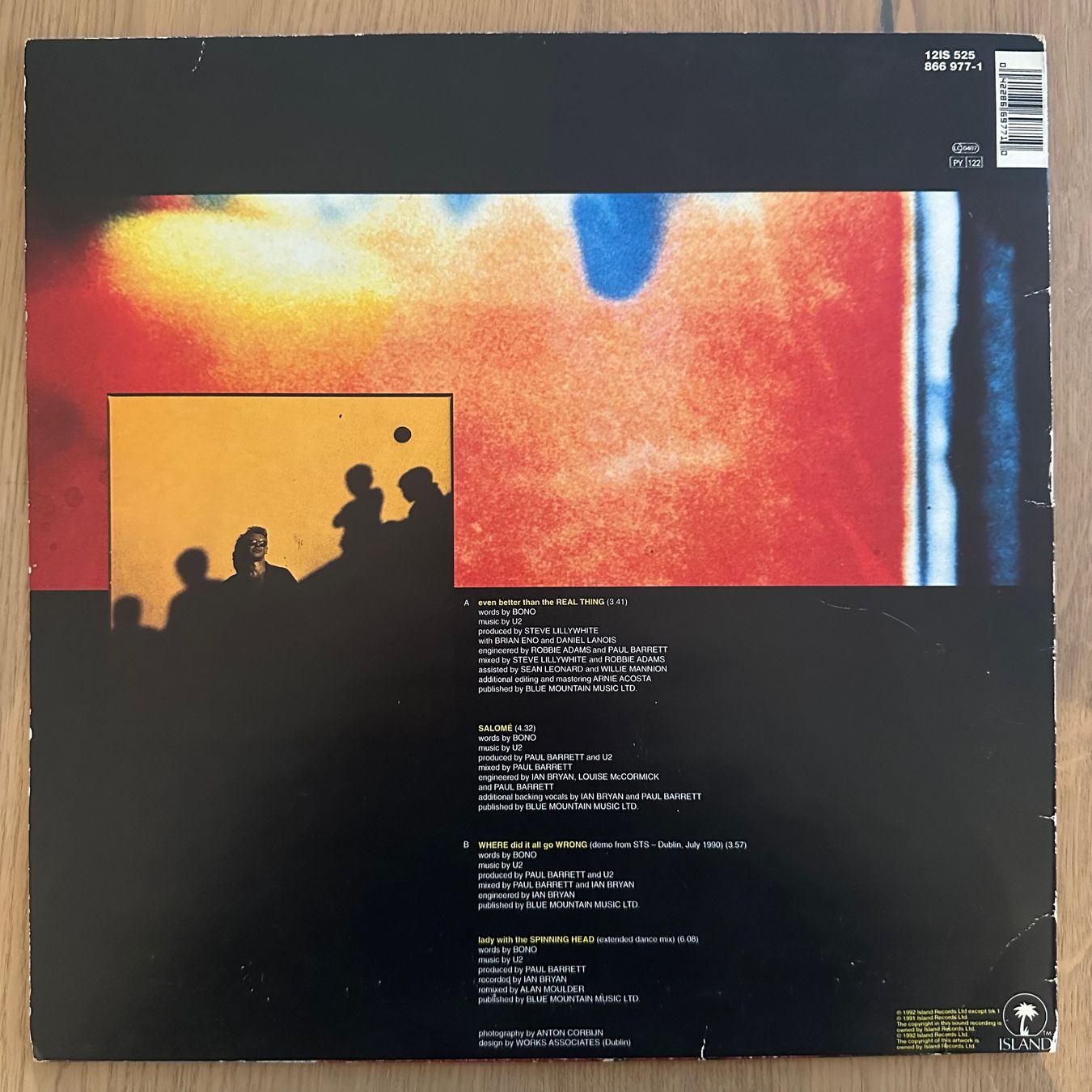 Vinyles: U2 ‎– Even Better Than The Real Thing - 12” maxi single – D'occasion à Caslano par campo_santo 1