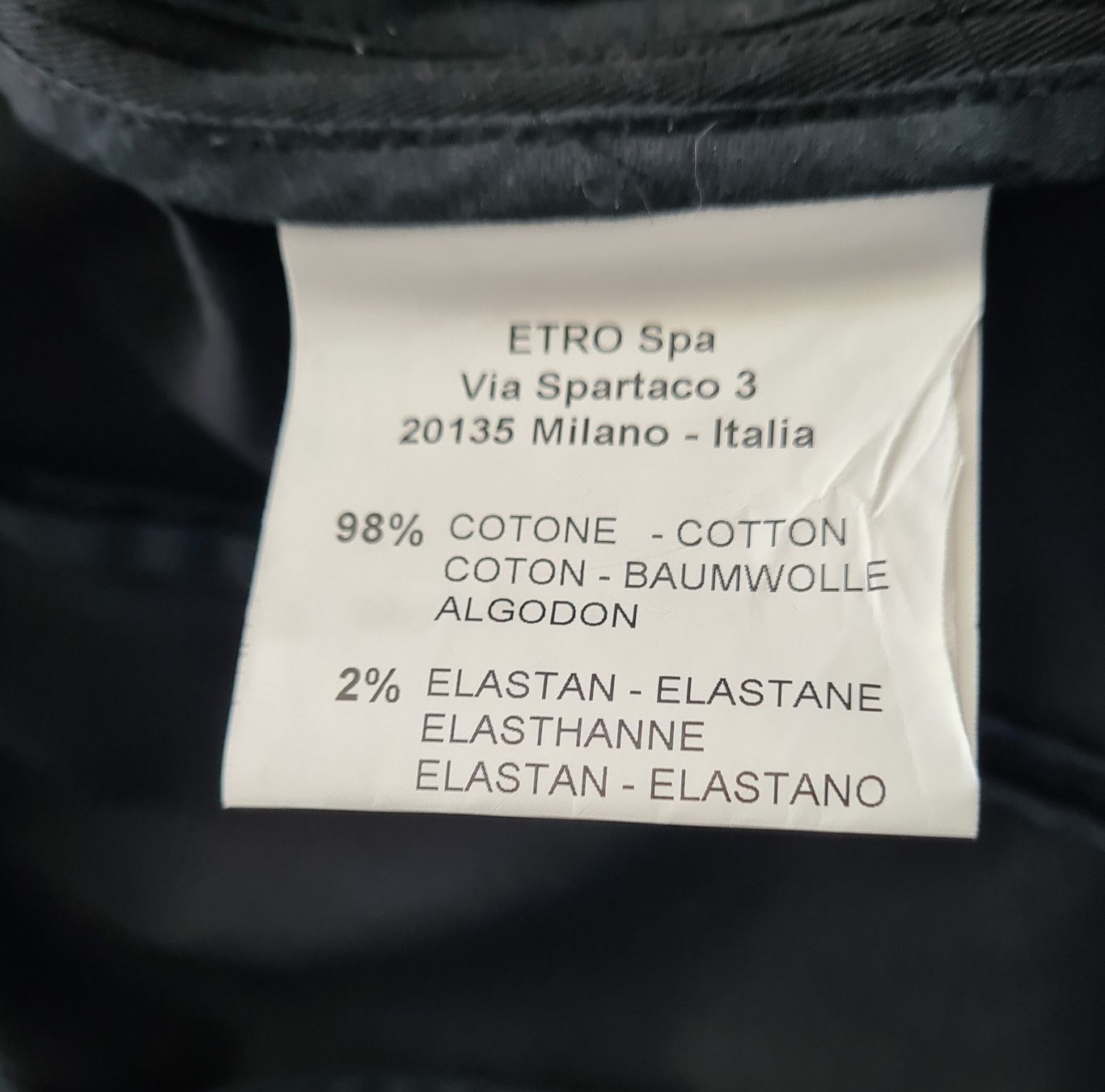 Etro Giacche: Etro Milano Damen blazer it. gr. 40 – Usato da Nebikon venduto da Draga25 4