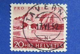 20 Rp.Pro Patria 1952 - Top-Vollstempel TAVERNE TI