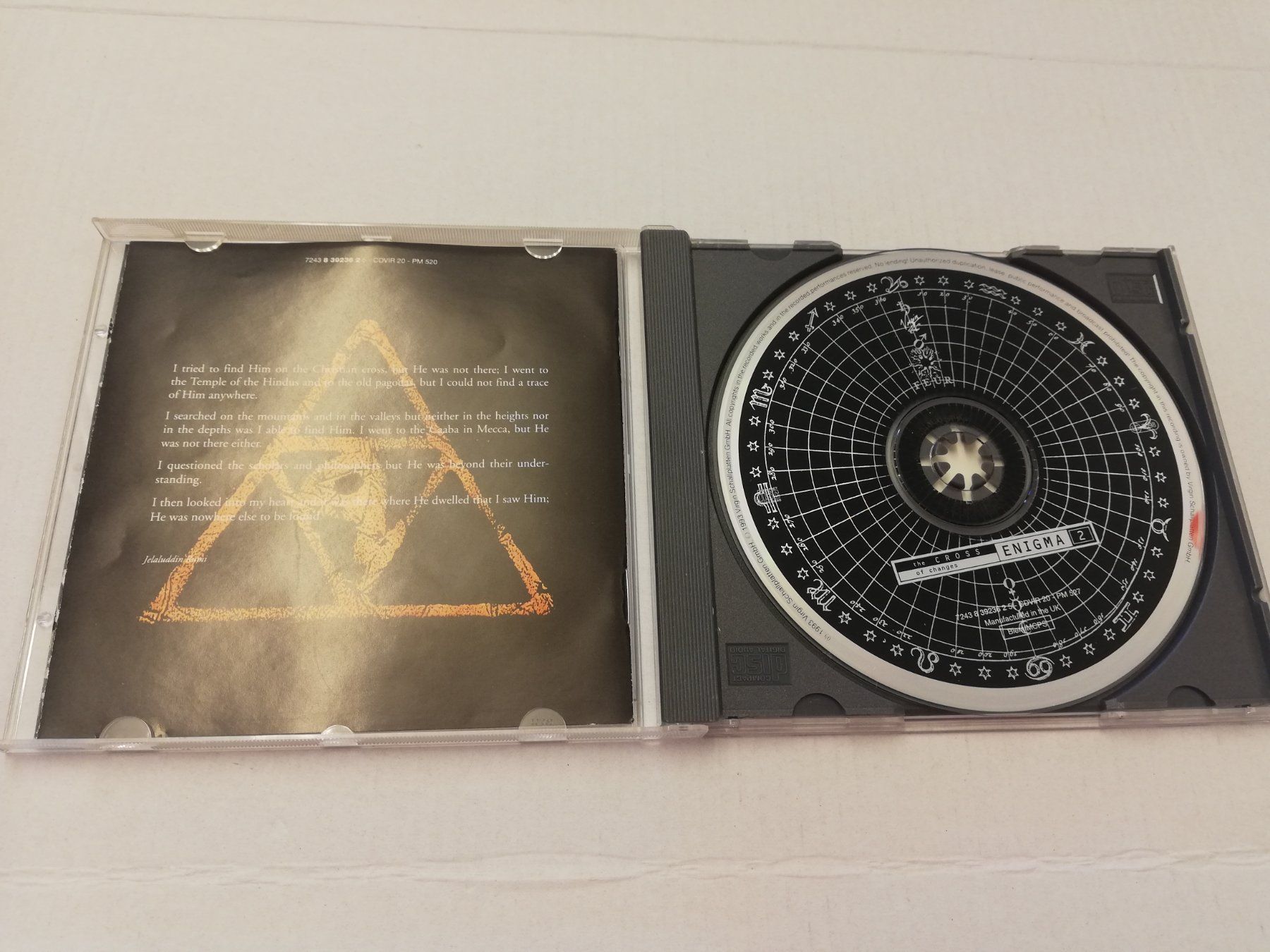 CD: ENIGMA 2 - THE CROSS OF CHANGES – Usato da Bern venduto da Vinylsound.ch 2