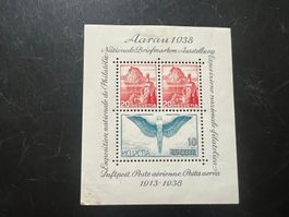 1934 NABA  Block * mit Falz    (A272)