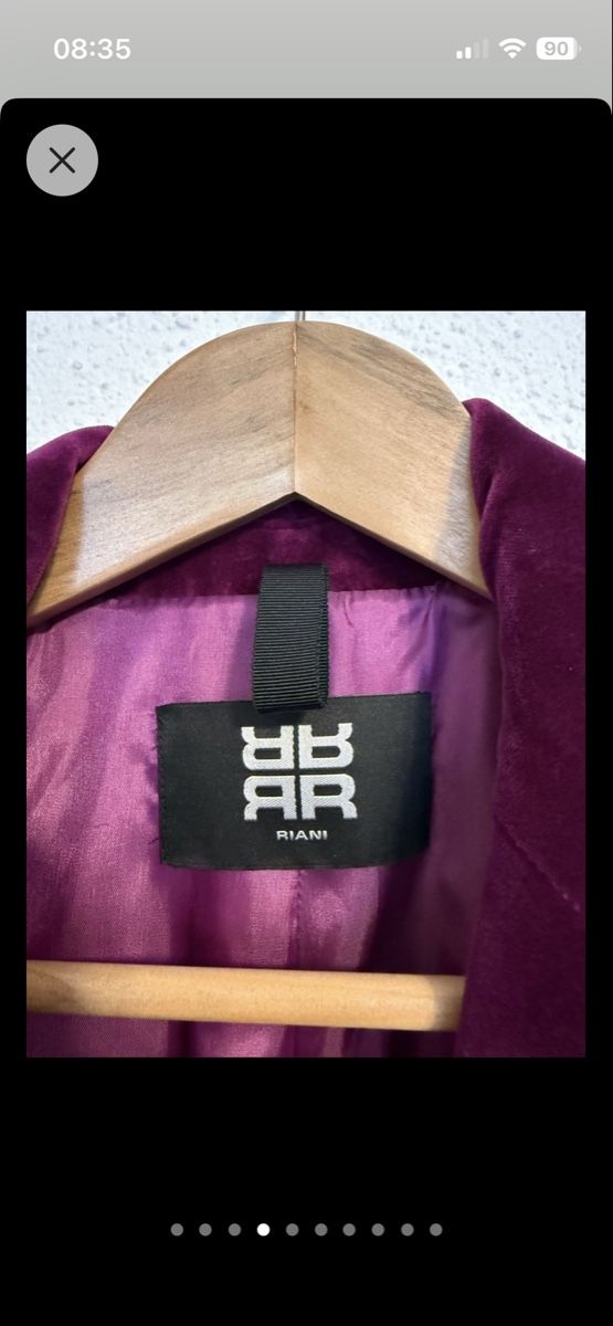Riani Giacche: Samt Blazer Riani – Usato da Bern venduto da Snowtartine 2