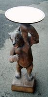 Brienzer Bär Black Forest Carved Bear, gehäärt mit Glasaugen