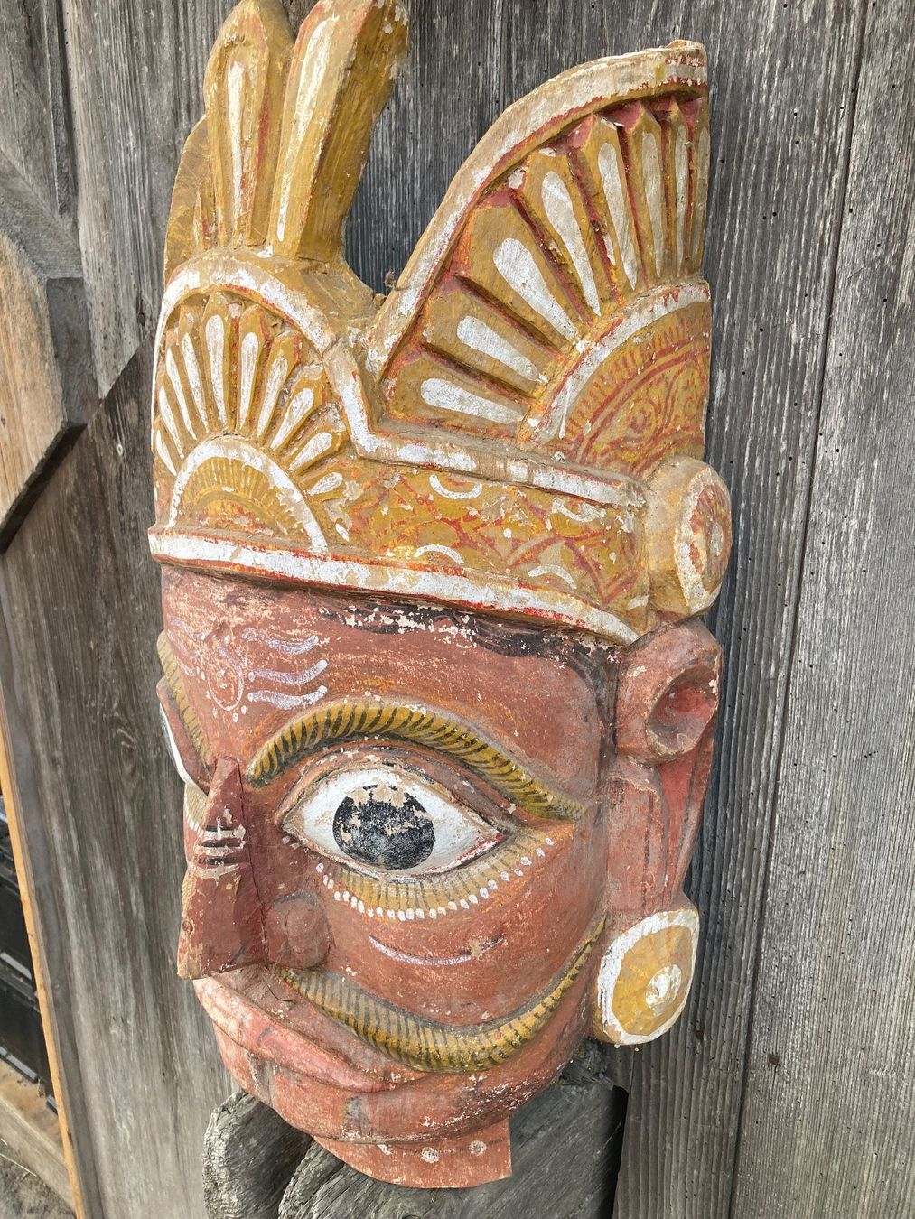 Tutte le decorazioni: DEKO "Holzmaske Asiatisch" – Usato da Heimenschwand venduto da Beuggerts 3