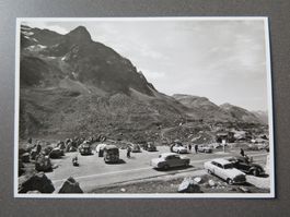 JULIER - JULIER PASSHÖHE-VIELE ALTE AUTOS-VW-BUS - VW-KÄFER