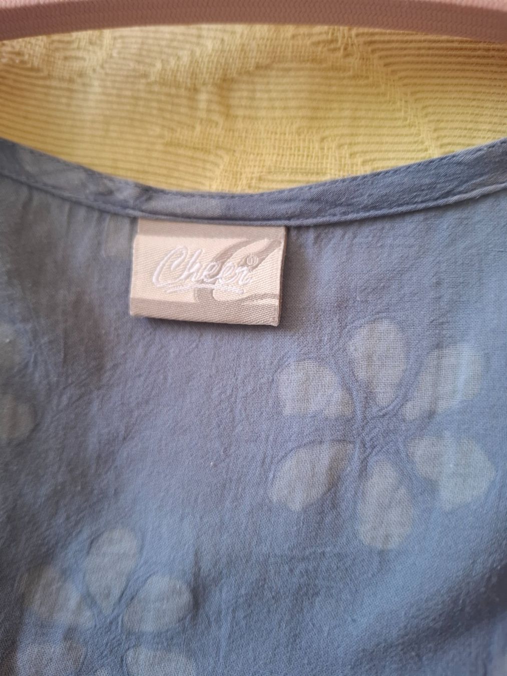 Blusen: Bluse/Tunika L Blau Cheer – Gebraucht aus St.Gallen von LaMiSa 2