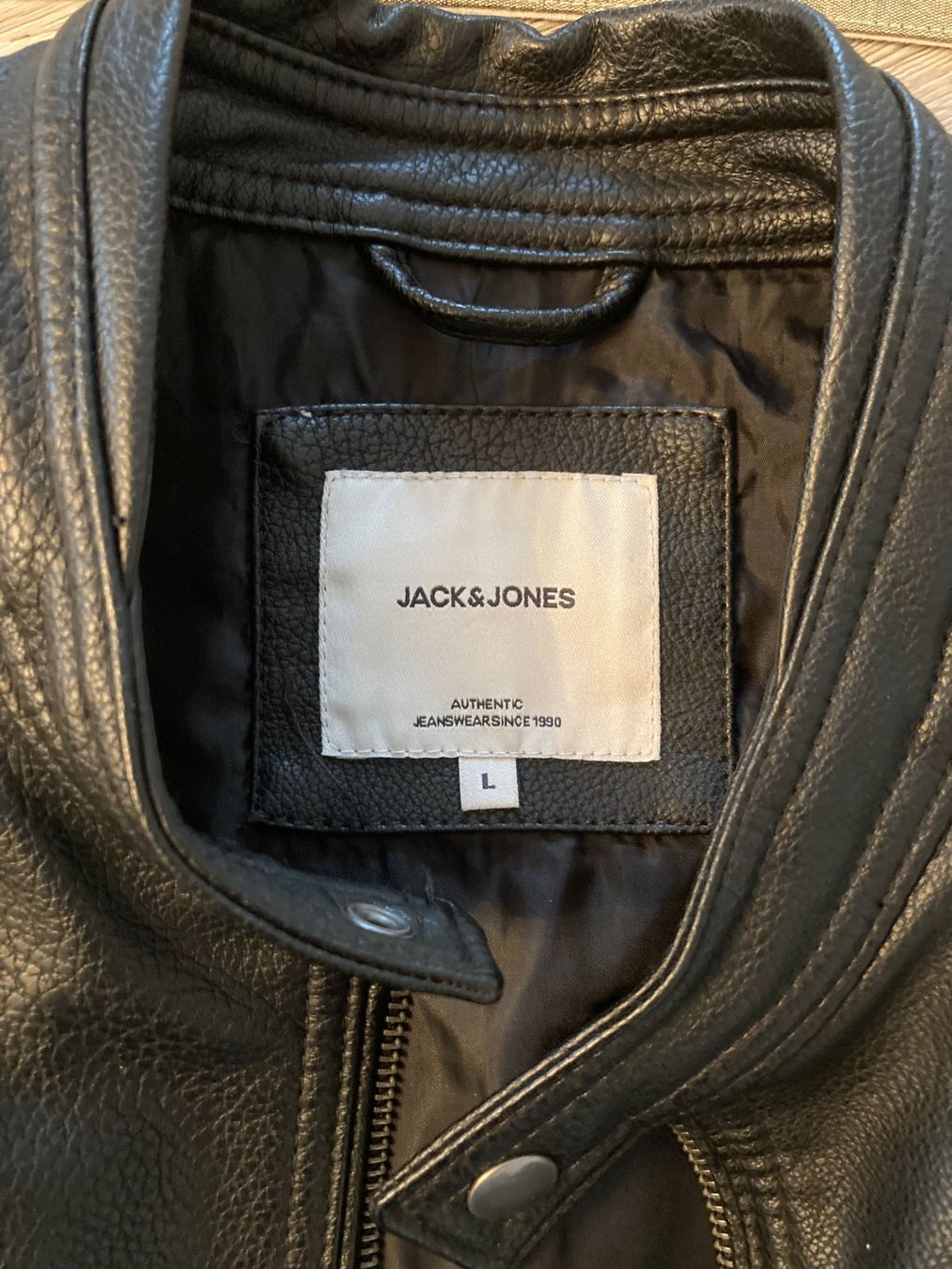 Jack & Jones Giacche: Lederjacke Jack&Jones – Nuovo (secondo la descrizione) da Bichelsee venduto da meikle 2