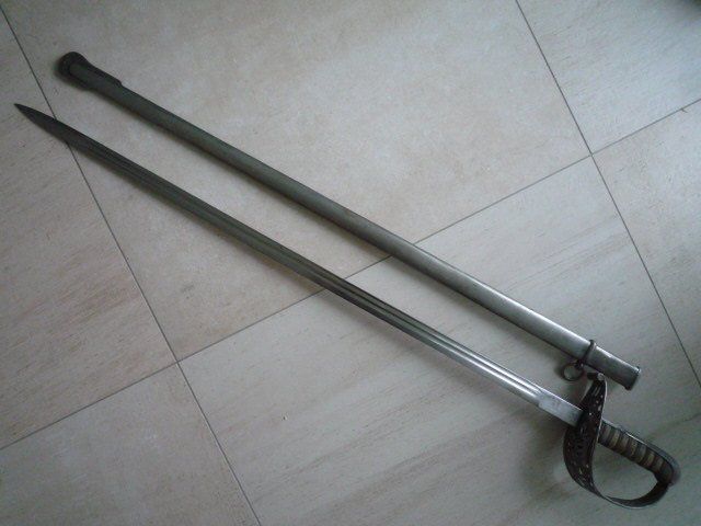 Armi bianche: Ancien sabre - alter Degen der Schweizer Armee – Usato da Cortaillod venduto da Matteo18 7