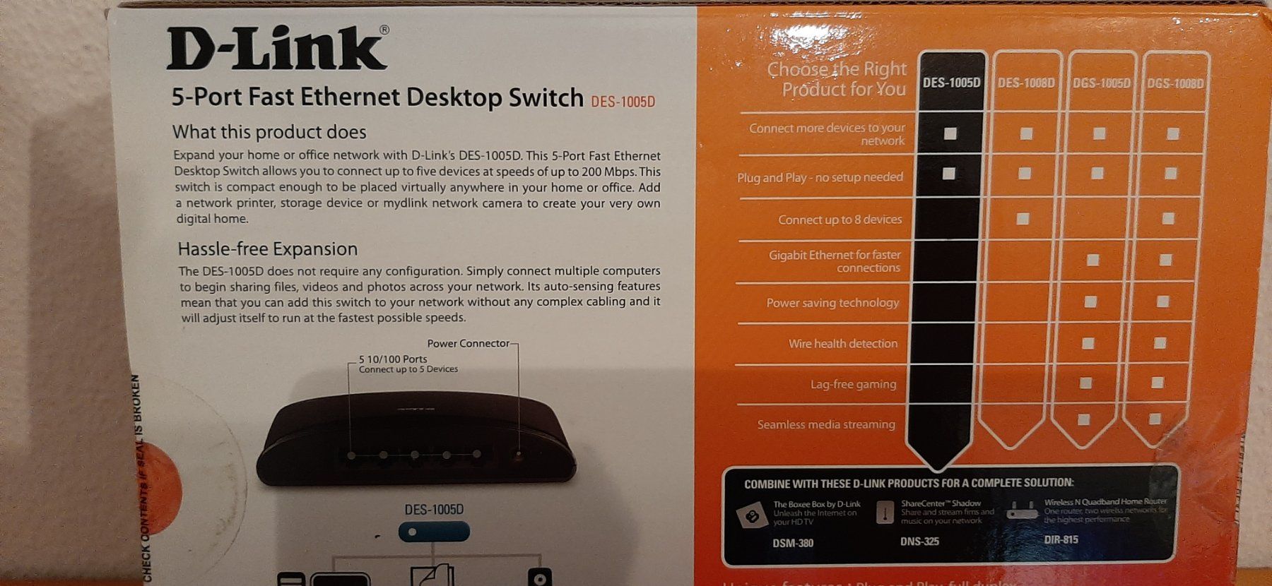 Dlink Hub & Switch: Verkaufe D - Link Switch und roline - Hub, beides neu – Nuovo e nell'imballaggio originale da Wiesendangen venduto da pau_56xn 5