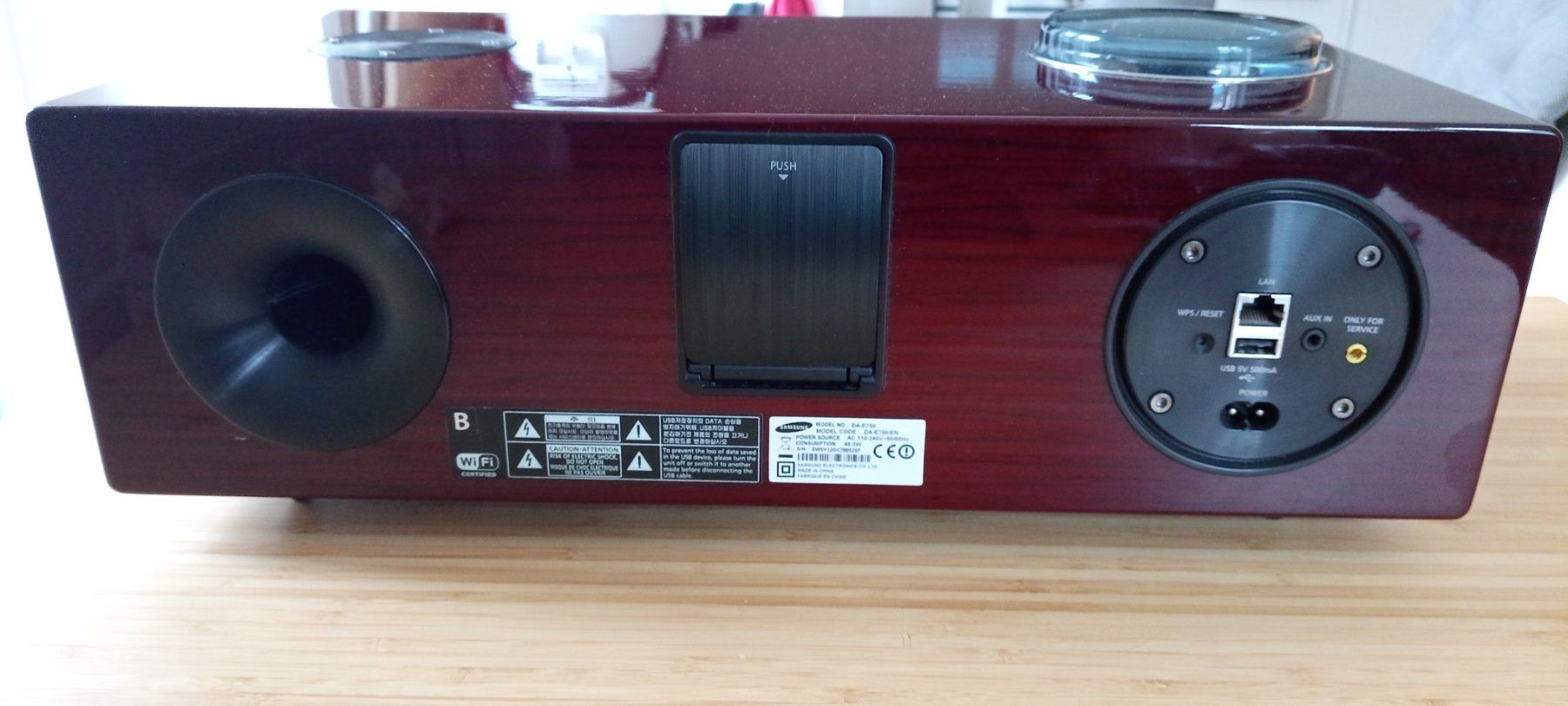 Samsung Docking station: Samsung DA-E750 Dock Bluetooth / Apple Airplay Lautspreche – Difettoso da Zürich venduto da lps7845 2