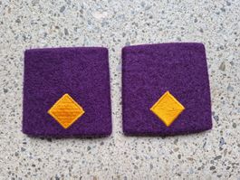 *** Gradabzeichen Patten Set Fachoffizier Militärjustitz ***