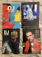 DJ Antoine Autogrammkarten Set 4 Stk. guter Zustand