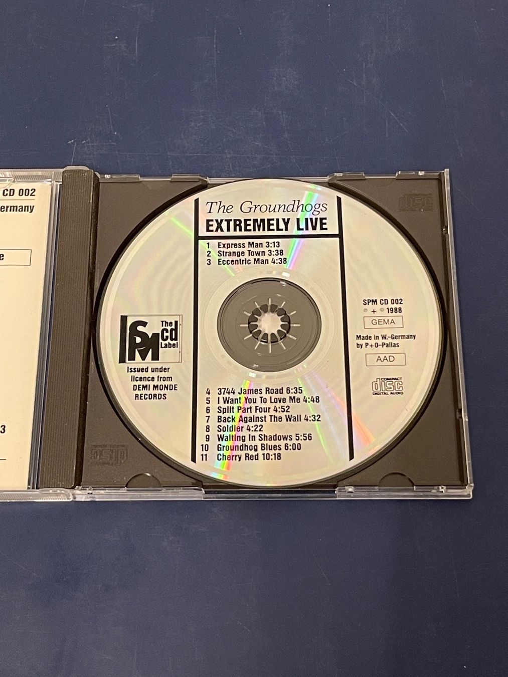 CDs: The Groundhogs - Extremely Live – Gebraucht aus Rüti ZH von alumedien 2