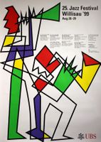 Troxler, Jazz Festival Willisau '99 Original Plakat