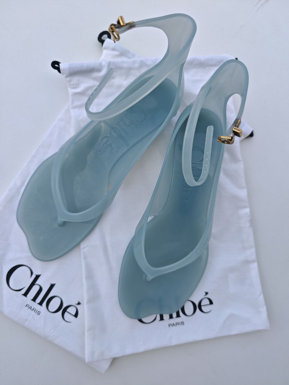 Chloé Damenschuhe: CHLOÈ Jelly Sandels – Neu (gemäss Beschreibung) aus Erlenbach ZH von nlh