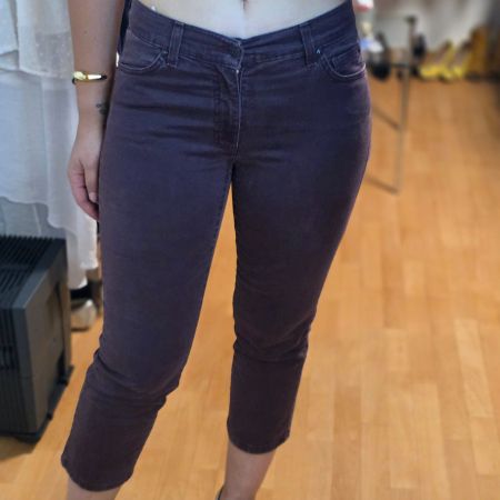 ✨ Bequeme Angels Caprihose in Bordeaux-Ton ✨