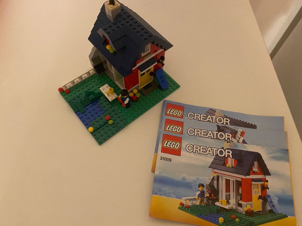 LEGO Creator kleines Ferienhaus (31009) - kompletter Bau mit | Kaufen ...