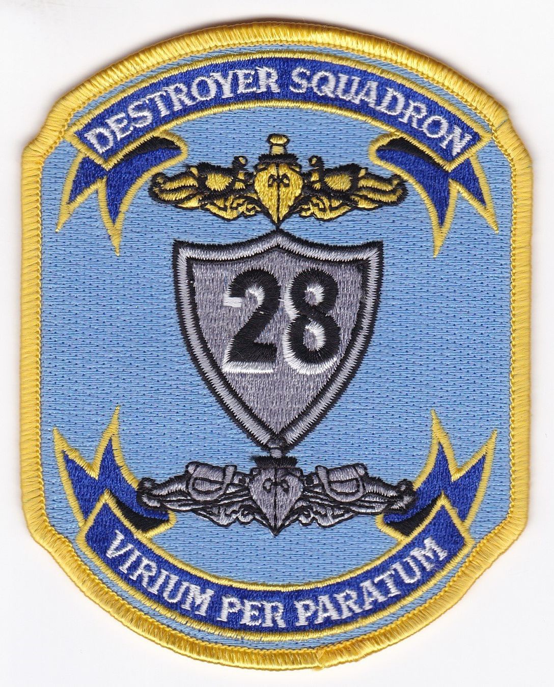 Placchette & Badge: Badge - US Destroyer Squadron 28 (R) – Nuovo (secondo la descrizione) da Lausen venduto da Mondeo10628