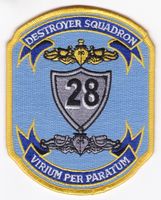 Badge - US Destroyer Squadron 28 (R)