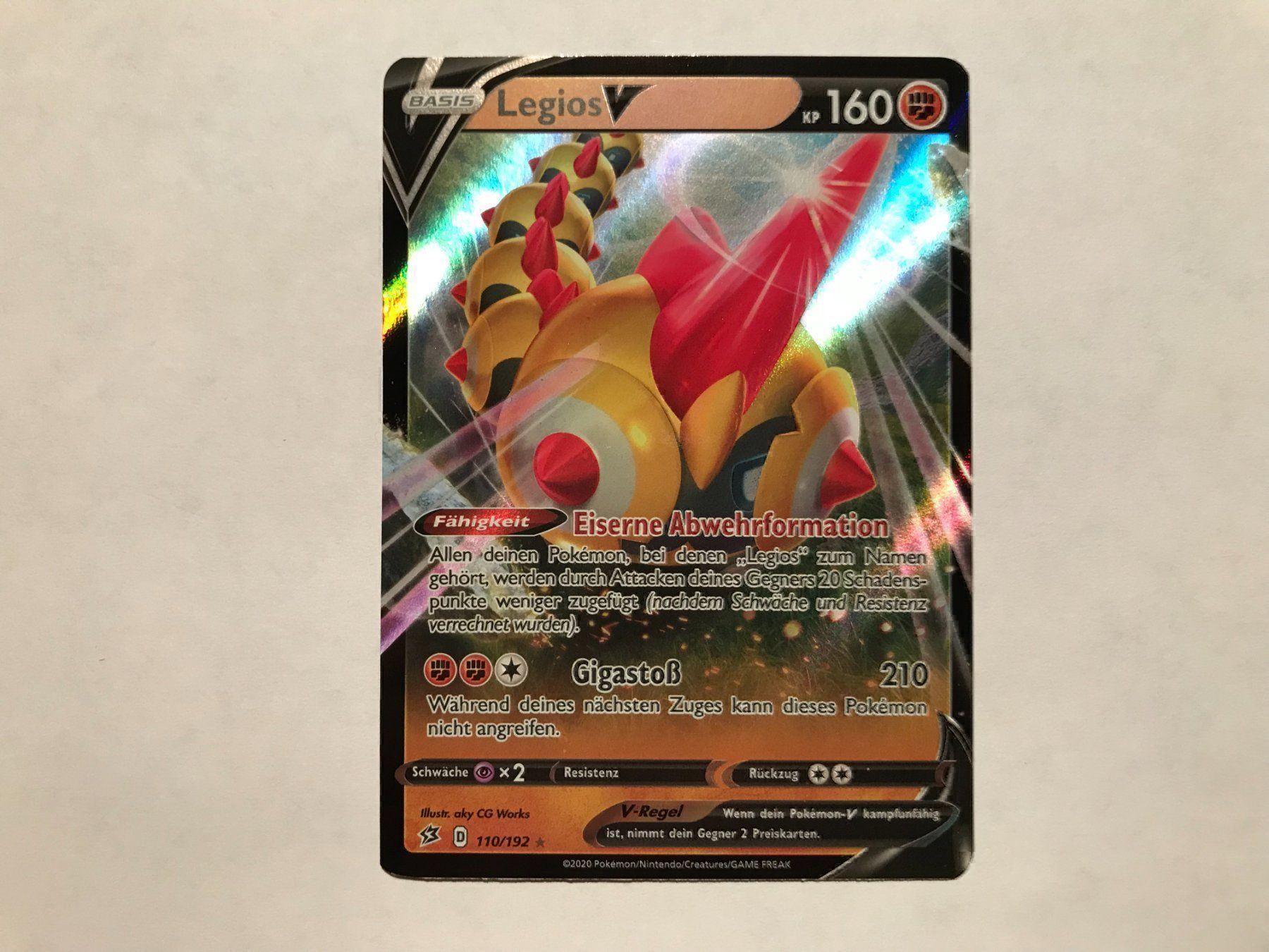 Pokémon Sammelbilder & Trading cards: Legios V – Gebraucht aus Hagendorn von Pokecollectorch 1