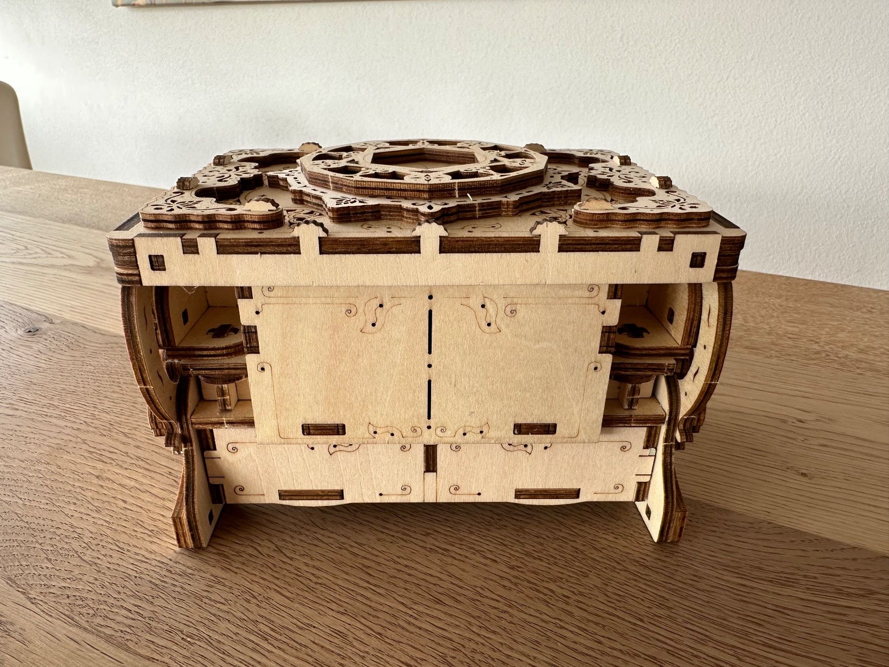 Portagioie: Mechanisches Holzschmuckkästchen, Schmuckschatule – Nuovo (secondo la descrizione) da Willisau venduto da mattu02 8