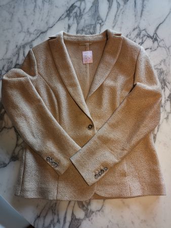 Sommerblazer Bast-artiger Stoff, Brigitte von Schönfels